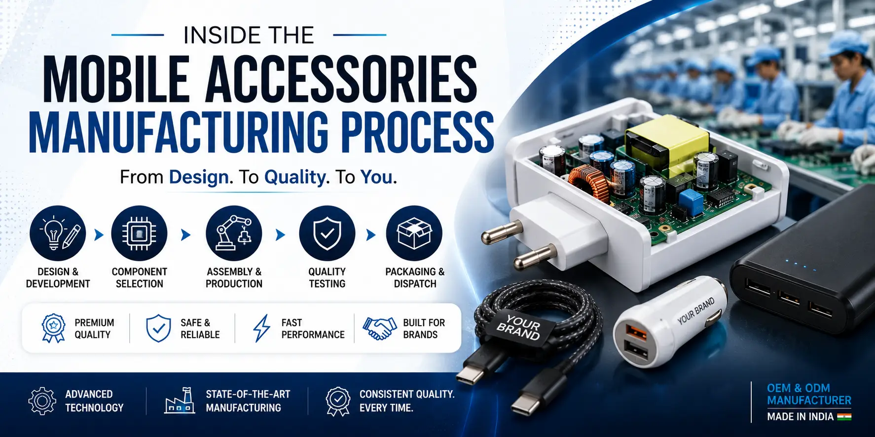 Inside the Mobile Accessories Manufacturing