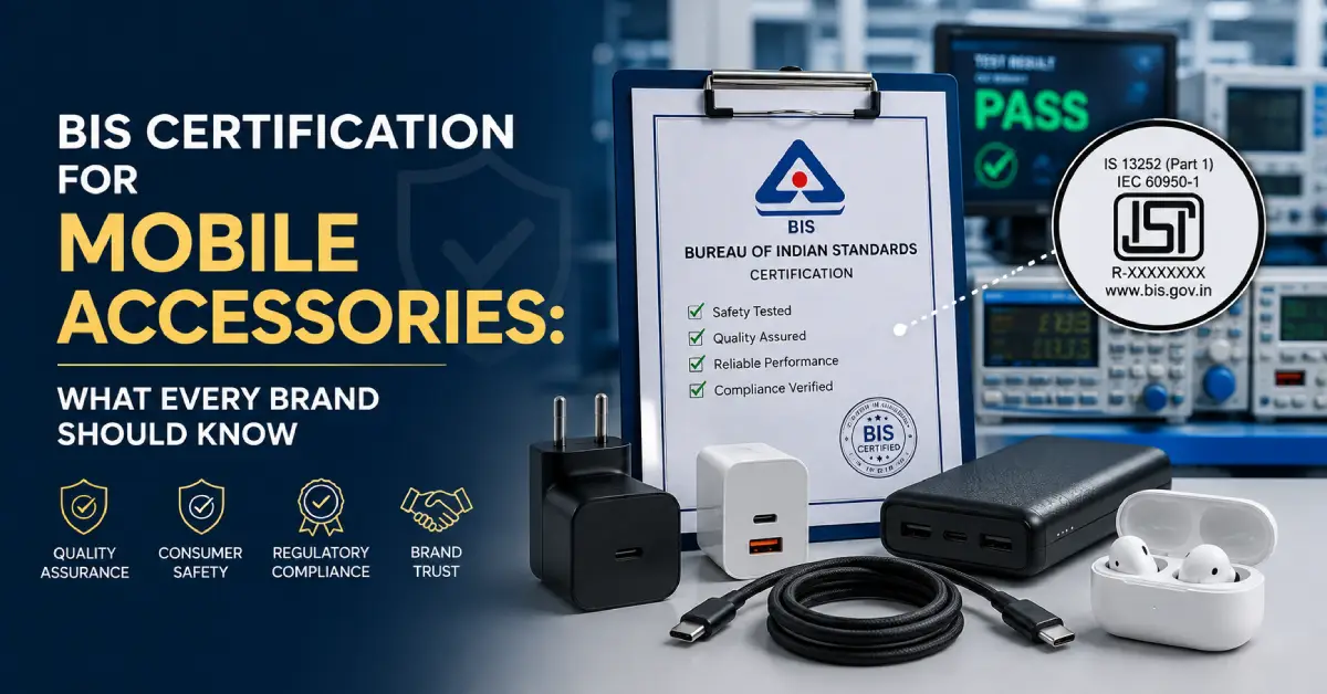BIS Certification for Mobile Accessories