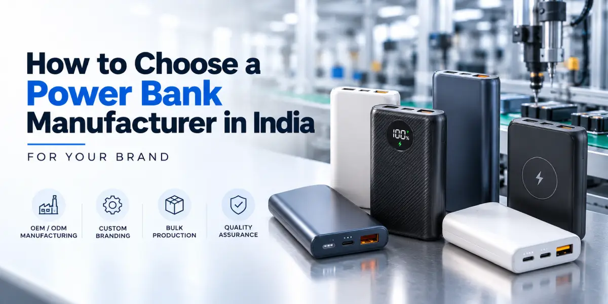 Power Bank Manufacturer in India